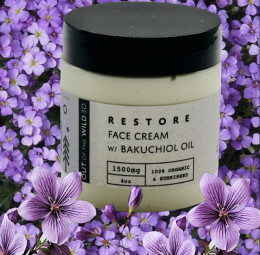 Restore: Face cream w/ Bakuchiol Oil & Hemp oil (Clearance $20.00 Off)