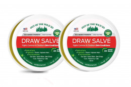 (2 PACK) Draw Salve for ingrown Hair, Boil, Cyst, Splinter Remover, Bug Spider Bites, Bee Sting, Mosquito Bite Itch, Poison Ivy